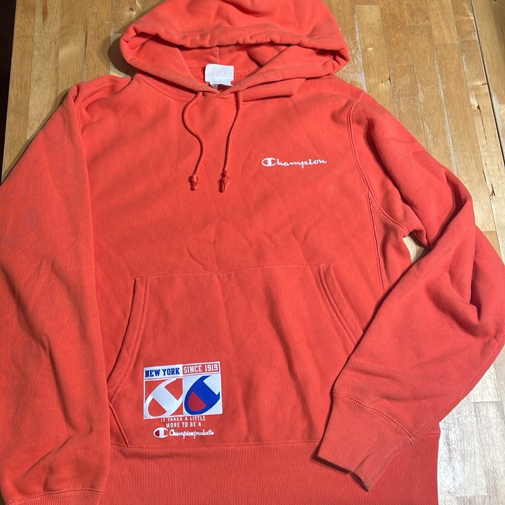 Rare Champion x urban Outfitters reverse weave hoodie